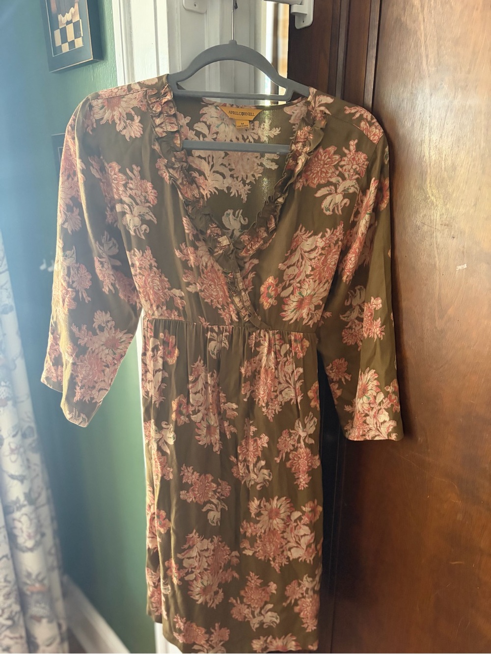 Floral midi dress